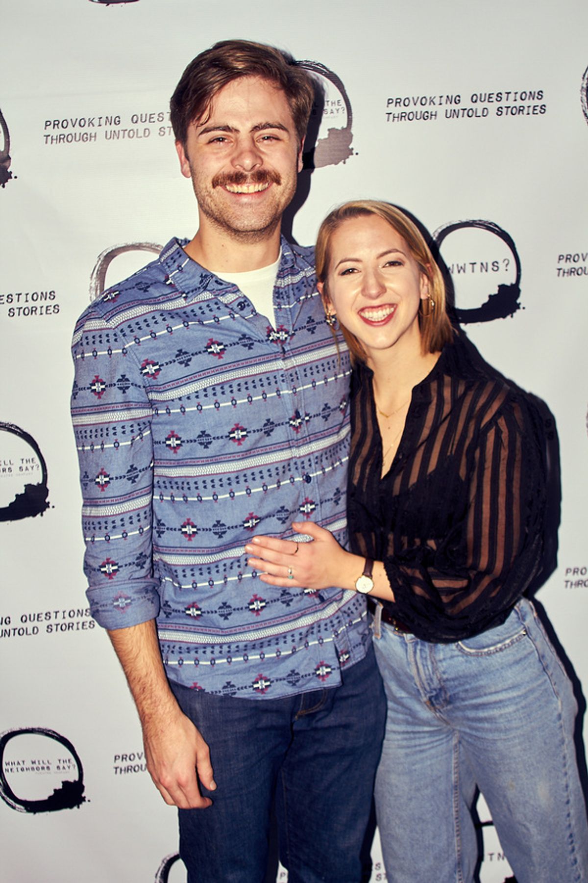 Will Davis and Ana Cristina da Silva at 